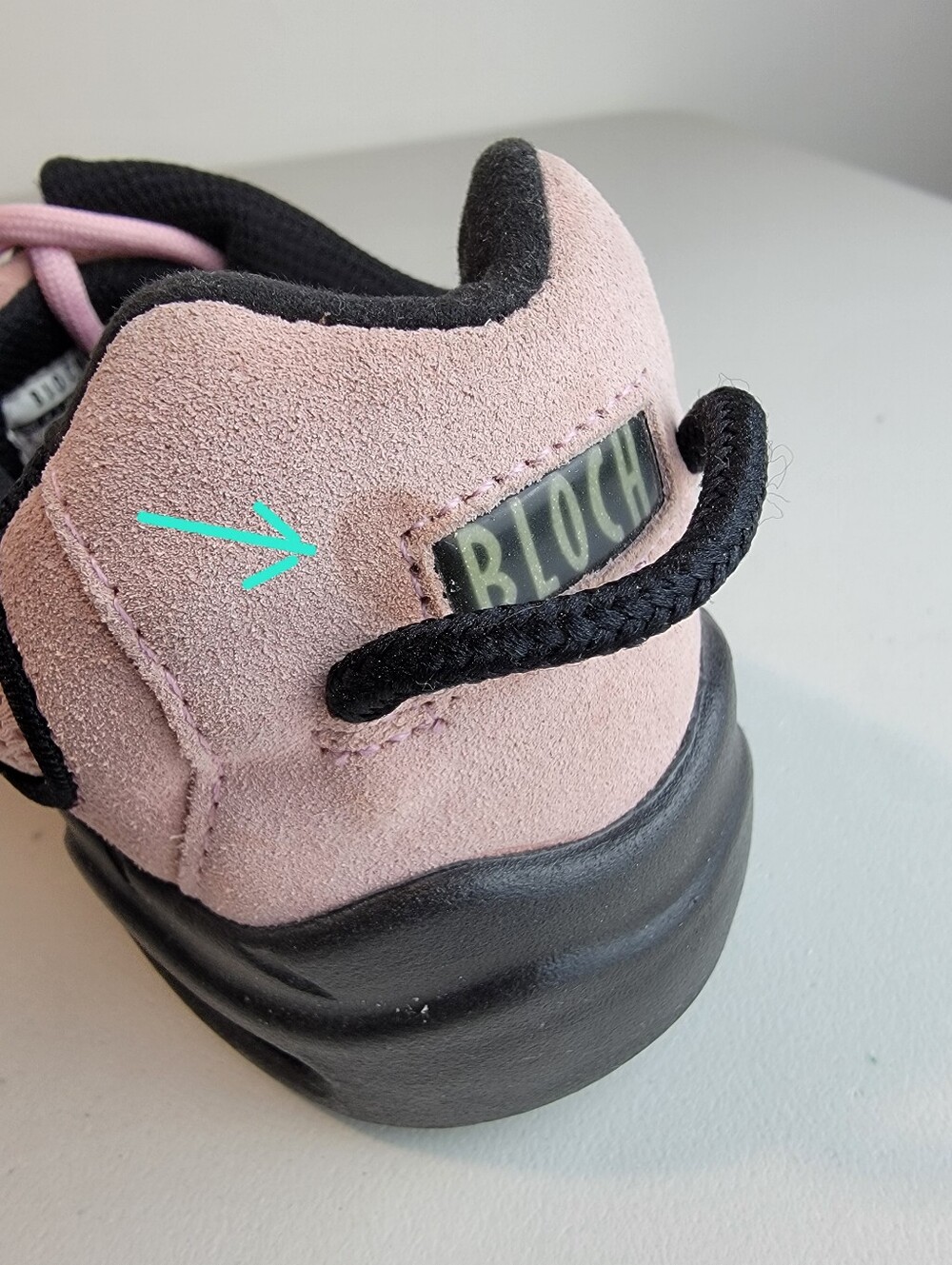 Bloch Adult Boost Mesh Split Sole Dance Sneakers Pink Women's Tag Sz. 8 - READ - Picture 14 of 15